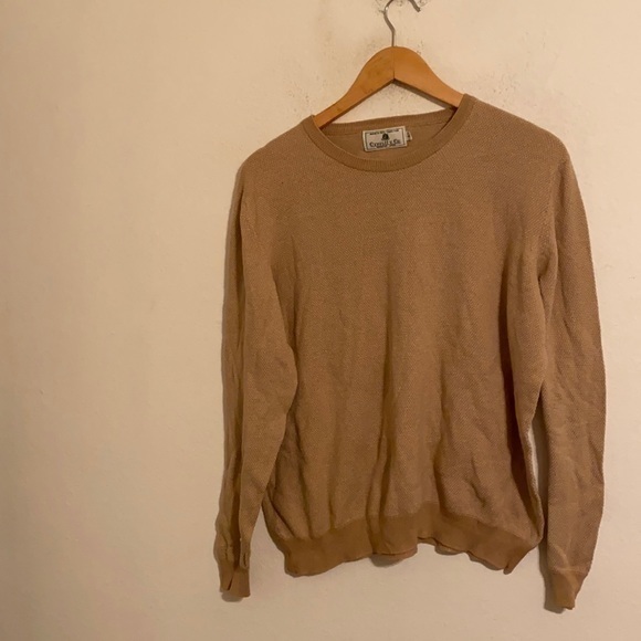 CARROL & CO BEVERLY HILLSTAN SWEATSHIRT SIZE LARGE - Picture 1 of 3